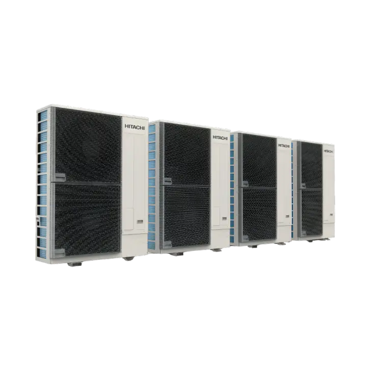 equipo vrf hitachi sidesmart para climatización eficiente