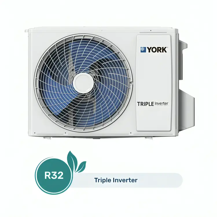minisplit triple inverter r32 ideal para enfriamiento eficiente en interiores