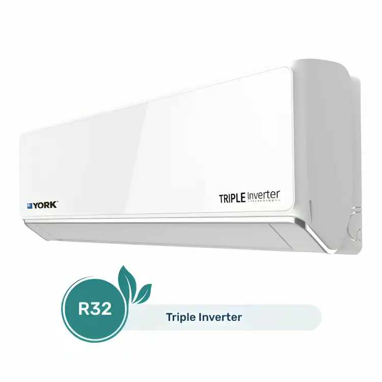 sistema minisplit triple inverter r32 de alta eficiencia energética